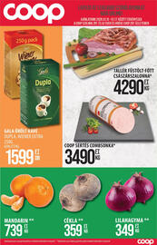 Coop akciós újság Oldal 1