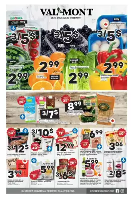 Val-Mont flyer (valid until 21-01)