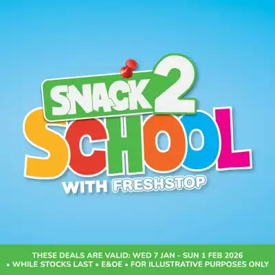 Fresh Stop catalogue (valid until 1-02)