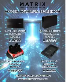 Matrix Warehouse catalogue week 3 Page 1