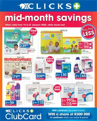 Clicks catalogue (valid until 21-01)