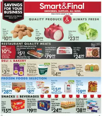 Smart & Final weekly ad (valid until 28-01)