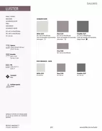 Catálogo Daltile Página 217