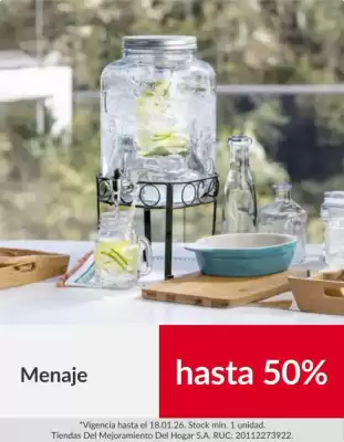 Catálogo Sodimac (válido hasta 18-01)