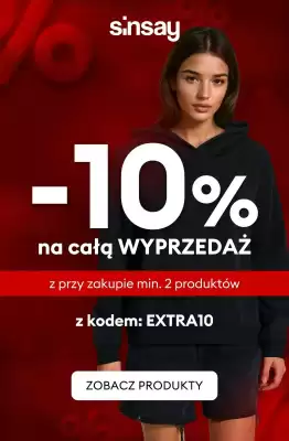 Sinsay gazetka (ważność do 14-01)