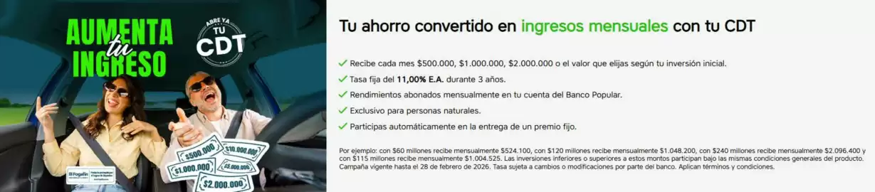 Catálogo Banco Popular Página 1