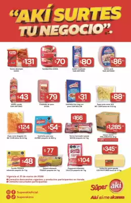 Folleto Super Aki (válido hasta 31-03)