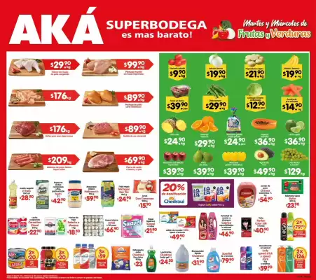 Catálogo AKÁ Superbodega (válido hasta 14-01)