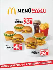Folleto McDonald's Página 1