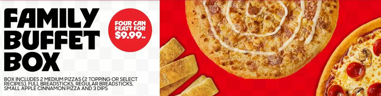 Pizza Hut flyer (valid until 3-02)