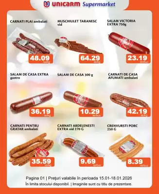 Catalog Unicarm (valid până la 18-01)