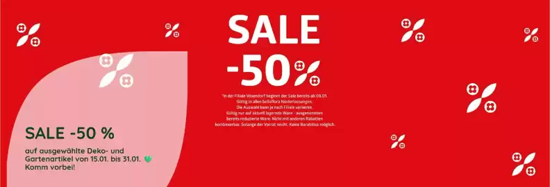 Bellaflora Flugblatt Seite 1