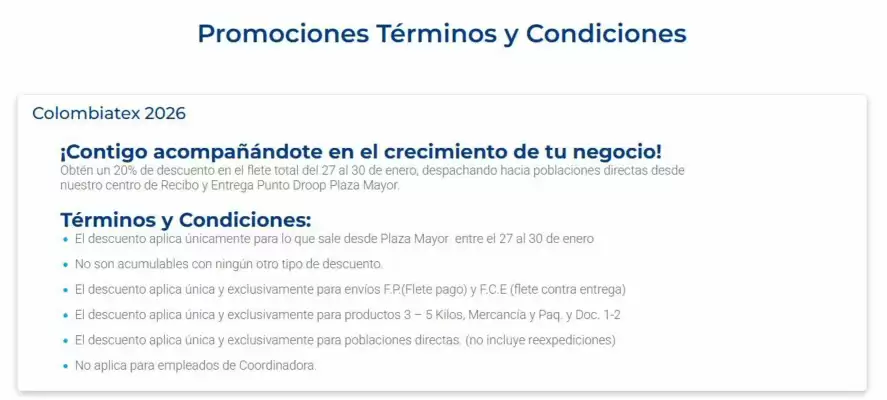 Catálogo Coordinadora (válido hasta 30-01)