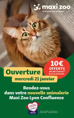 Catalogue Maxi Zoo (valable jusqu'au 24-01)