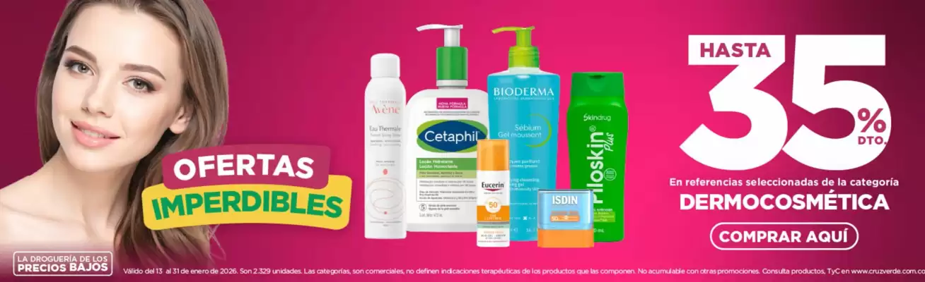 Catálogo Cruz verde (válido hasta 31-01)