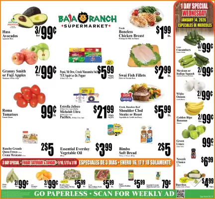Baja Ranch weekly ad (valid until 20-01)