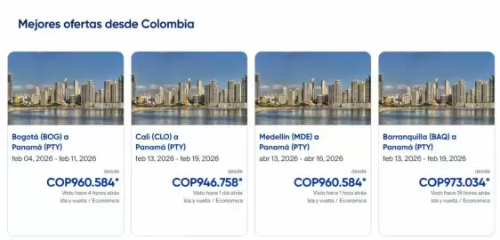 Catálogo Copa Airlines Página 1