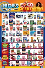 Folheto Higa's Supermercado semana 3 Página 1