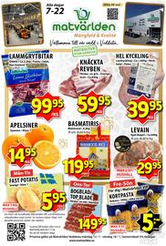 Matvärlden Tensta reklamblad vecka 3 Sida 1