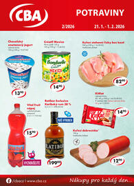 CBA leták | Potraviny Strana 1