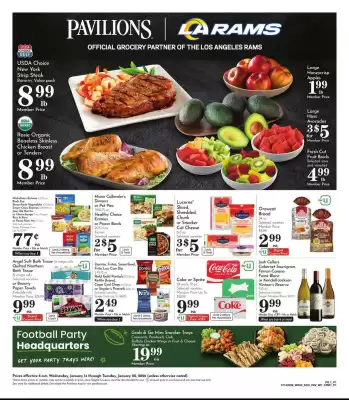 Pavilions weekly ad