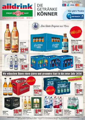Profi Getränke Prospekt (gültig bis 17-01)