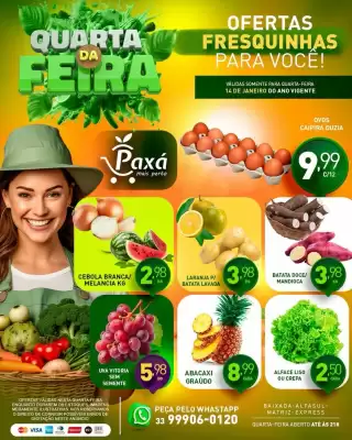 Catálogo Paxá Supermercados (válido até 14-01)