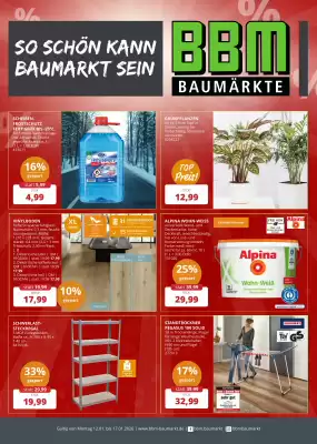 BBM Baumarkt Prospekt (gültig bis 17-01)