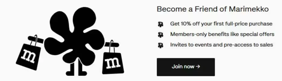 Marimekko kundeavis Side 1