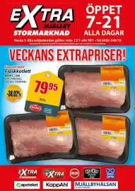 Extra Mjällby Stormarknad reklamblad vecka 3 Sida 1