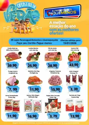 Catálogo Supermercados Pague Menos (válido até 15-01)