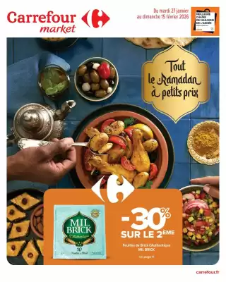 Catalogue Carrefour Market (valable jusqu'au 15-02)