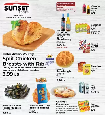 Sunset Foods weekly ad (valid until 20-01)