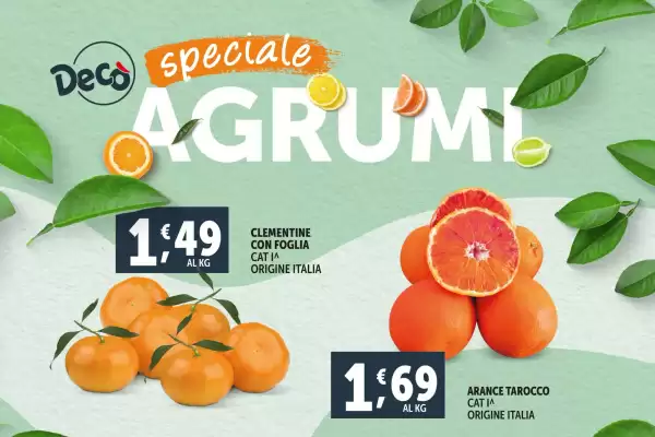 Volantino Deco Supermercati (valido fino al 19-01)