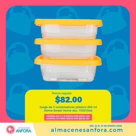 Catálogo Almacenes Anfora Página 3