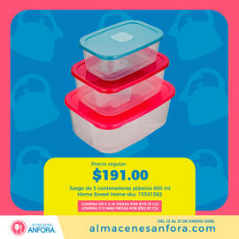 Catálogo Almacenes Anfora Página 4