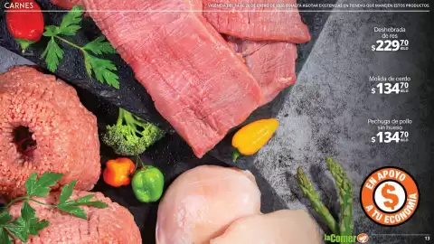 Folleto La Comer semana 3 Página 13