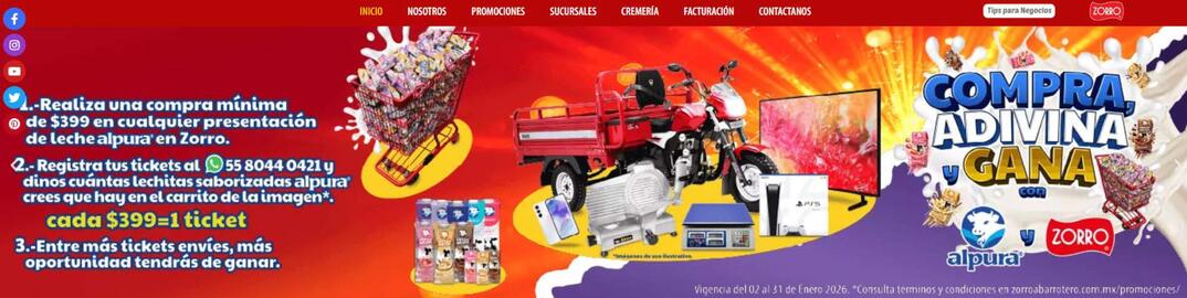 Catálogo Zorro Página 1