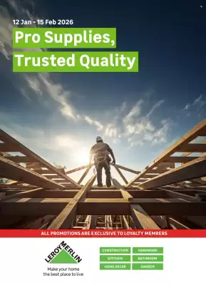 Leroy Merlin catalogue (valid until 15-02)