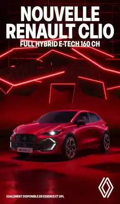 Catalogue Renault (valable jusqu'au 31-01)