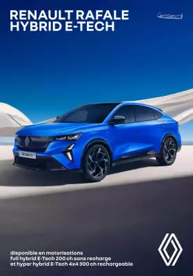 Catalogue Renault (valable jusqu'au 31-01)