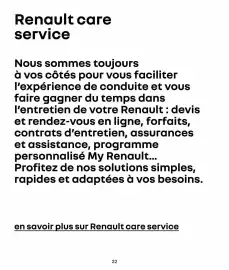Catalogue Renault page 22