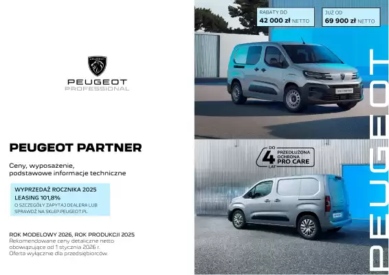 Peugeot gazetka (ważność do 4-02)