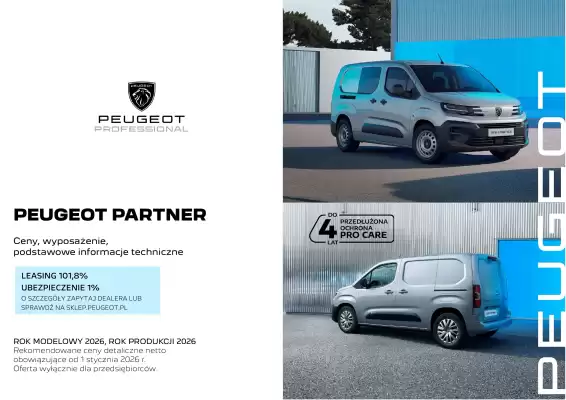 Peugeot gazetka (ważność do 4-02)