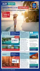 Aldi Süd Reisen Prospekt Seite 1