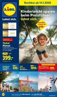 Lidl Reisen Prospekt (gültig bis 31-01)