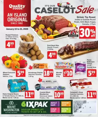 Quality Foods flyer (valid until 21-01)