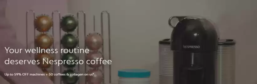 Nespresso leaflet Page 1