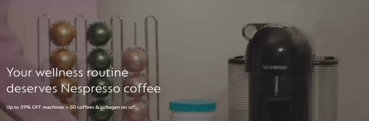 Nespresso leaflet (valid until 25-01)