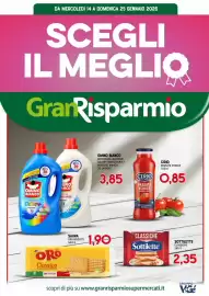 Volantino Gran Risparmio Pagina 1